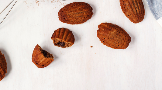 Recette : madeleines ultra-moelleuses sans sucre au sirop de yacon
