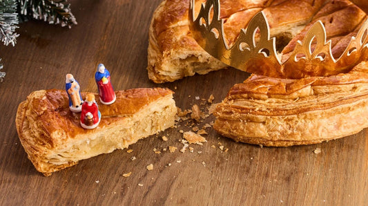 Galette des rois au sirop de yacon et pâte à tartiner noisette
