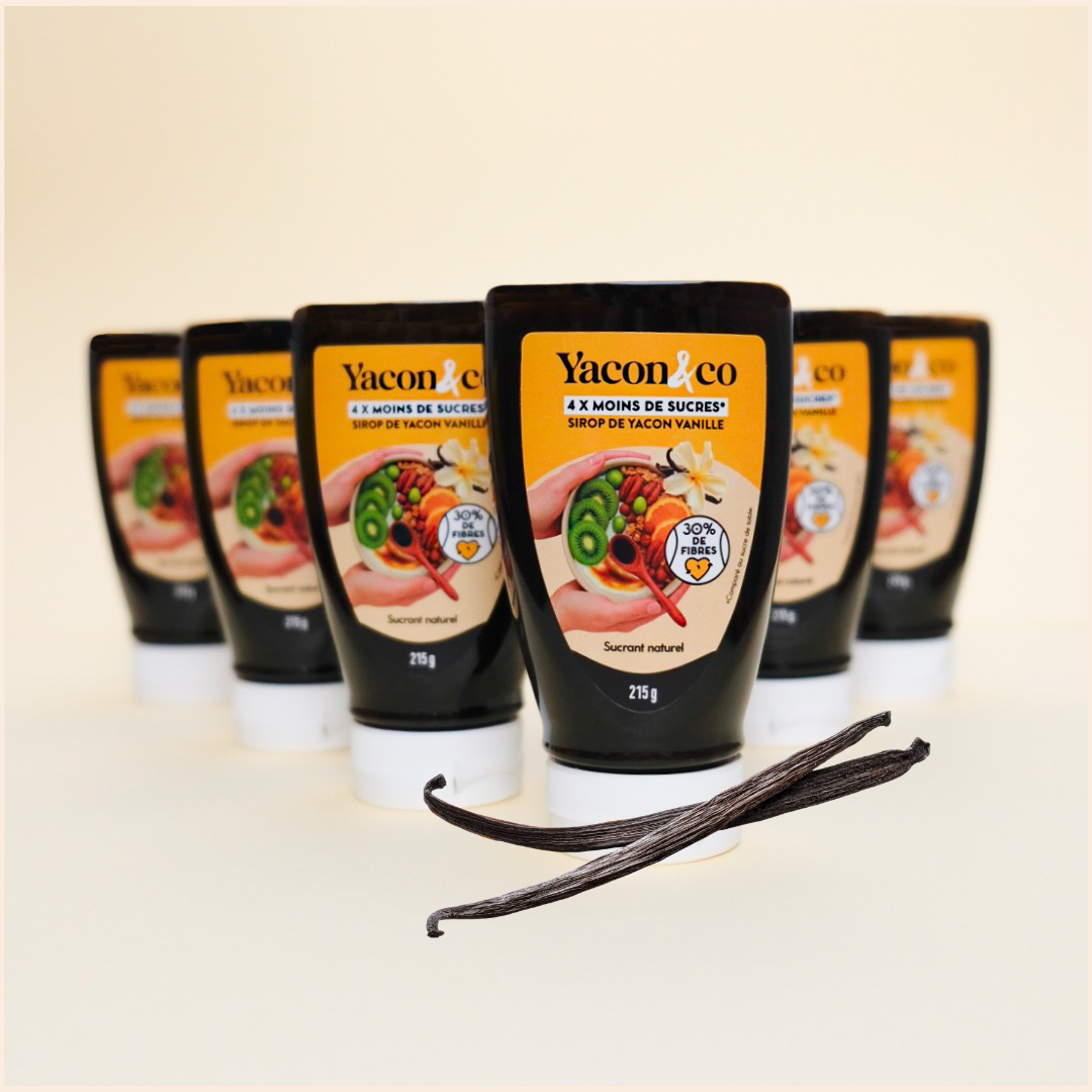 Pack 6 Squeeze Yacon Vanille