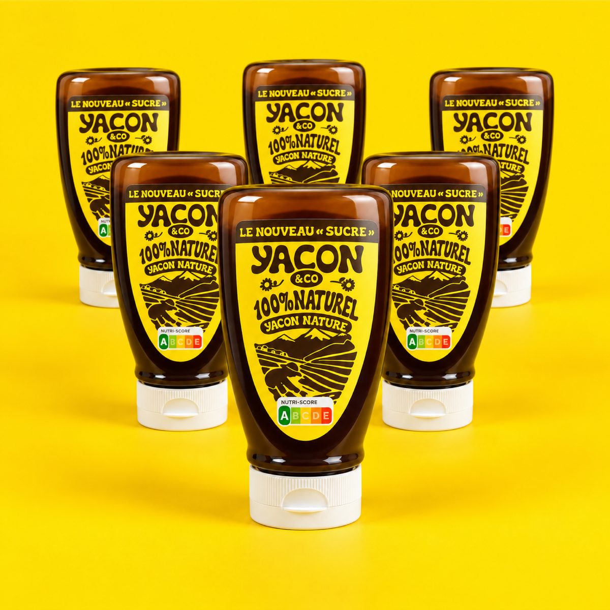 Pack 6 Squeeze Yacon Nature
