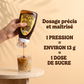 Une pression de squeeze équivaut à environ 13 g, une dose de sucre