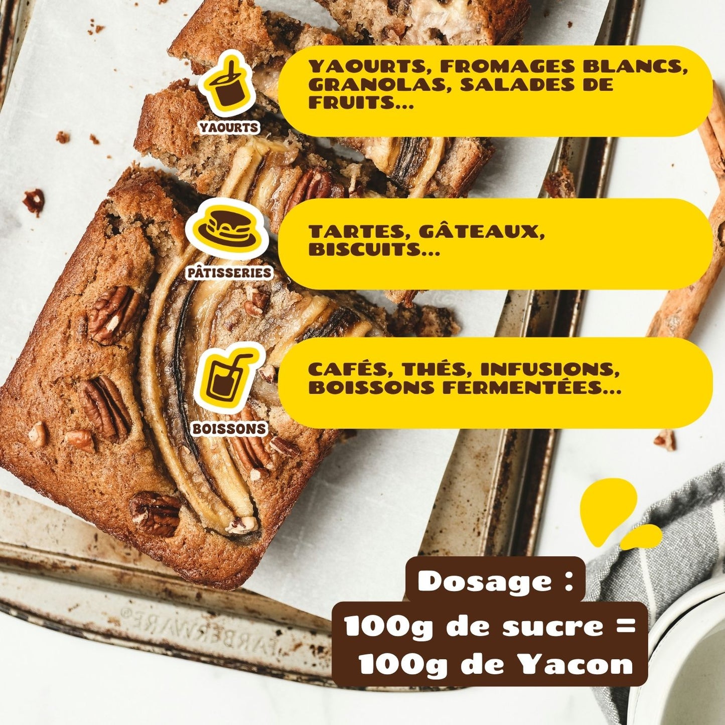 Duo Squeeze Yacon Nature & Vanille