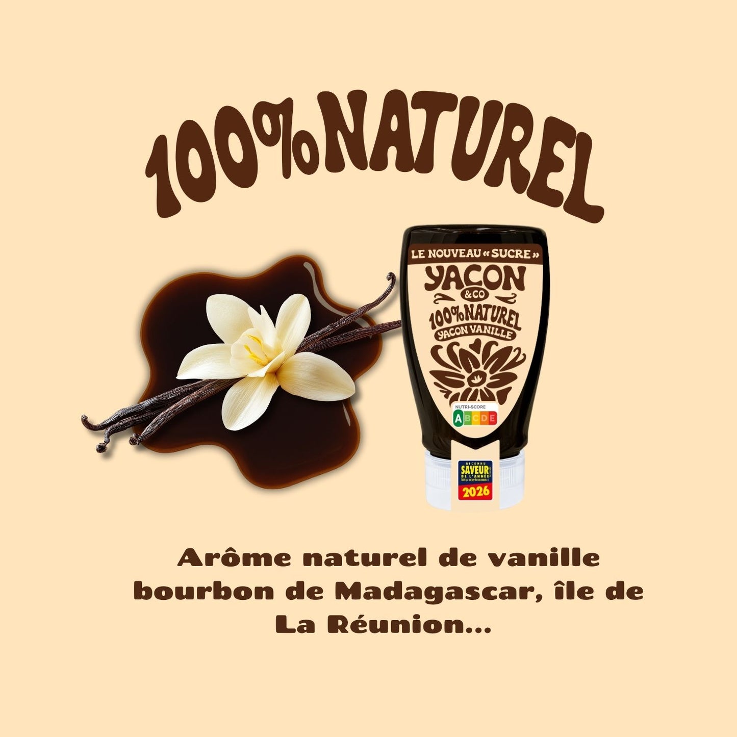 Duo Squeeze Yacon Nature & Vanille