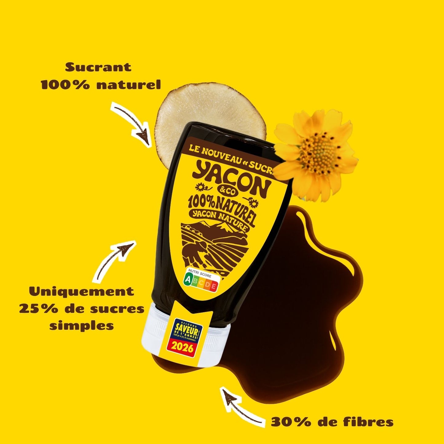 Pack 6 Squeeze Yacon Nature