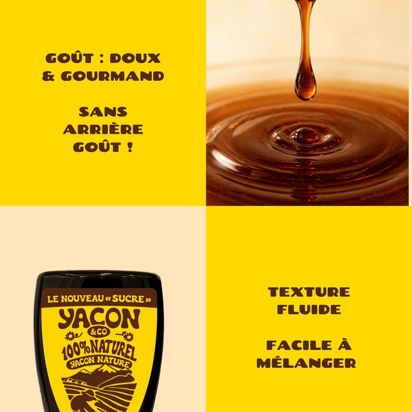 Pack 6 Squeeze Yacon Nature