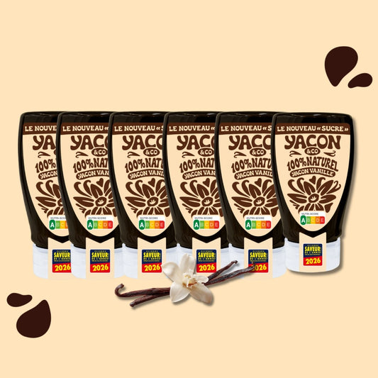 Pack 6 Squeeze Yacon Vanille