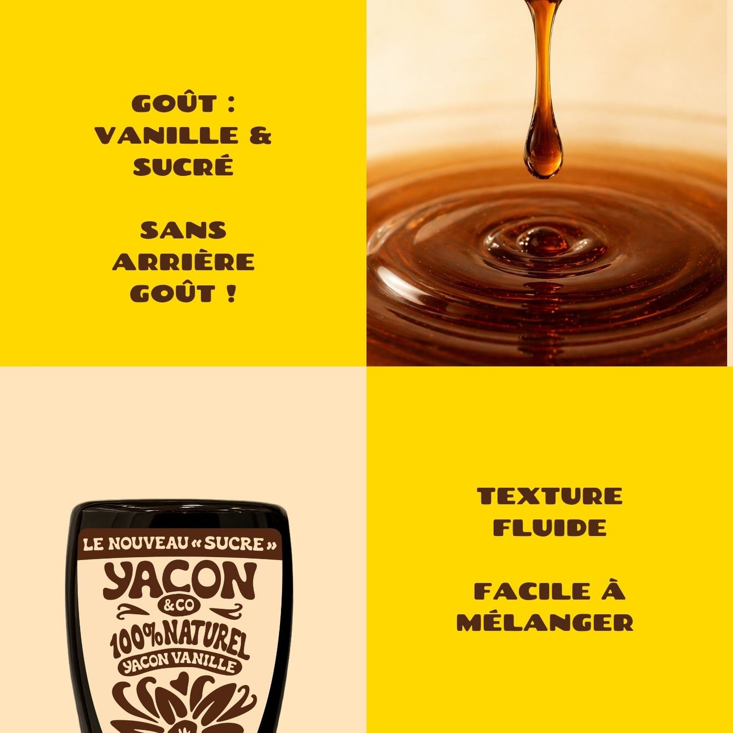 Pack 6 Squeeze Yacon Vanille